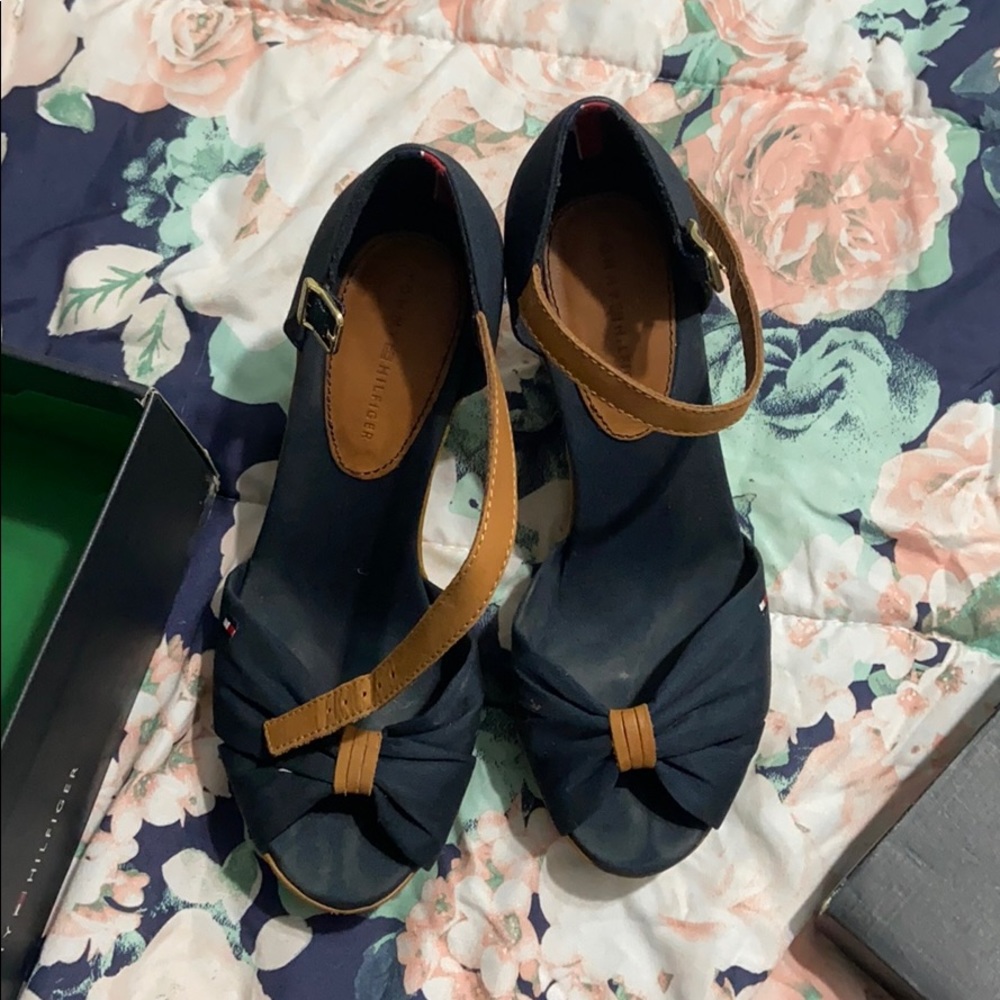 Tommy Hilfiger wedge heels